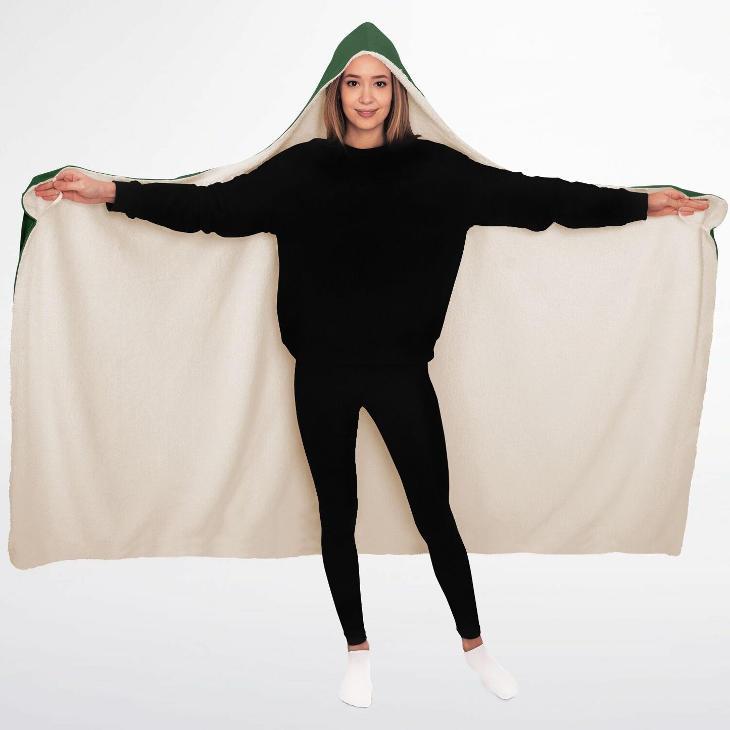 Duck and Cover Shop Hooded Blanket Micro Fleece - HB1C1